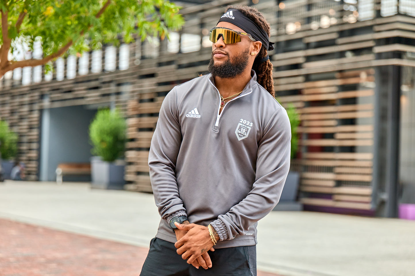 Men's - Team Grey - 10 Miler Half Zip