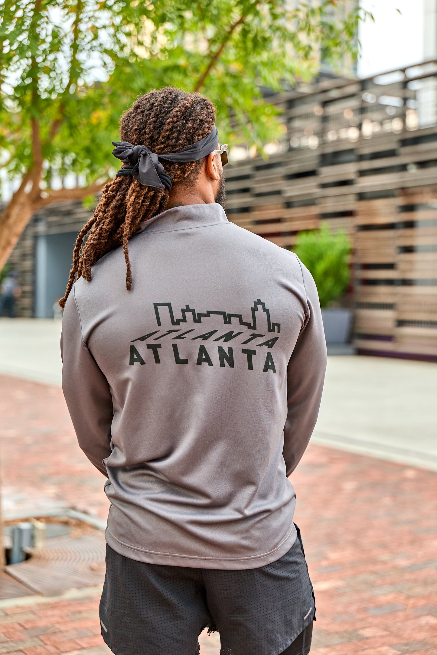 Men's - Team Grey - 10 Miler Half Zip