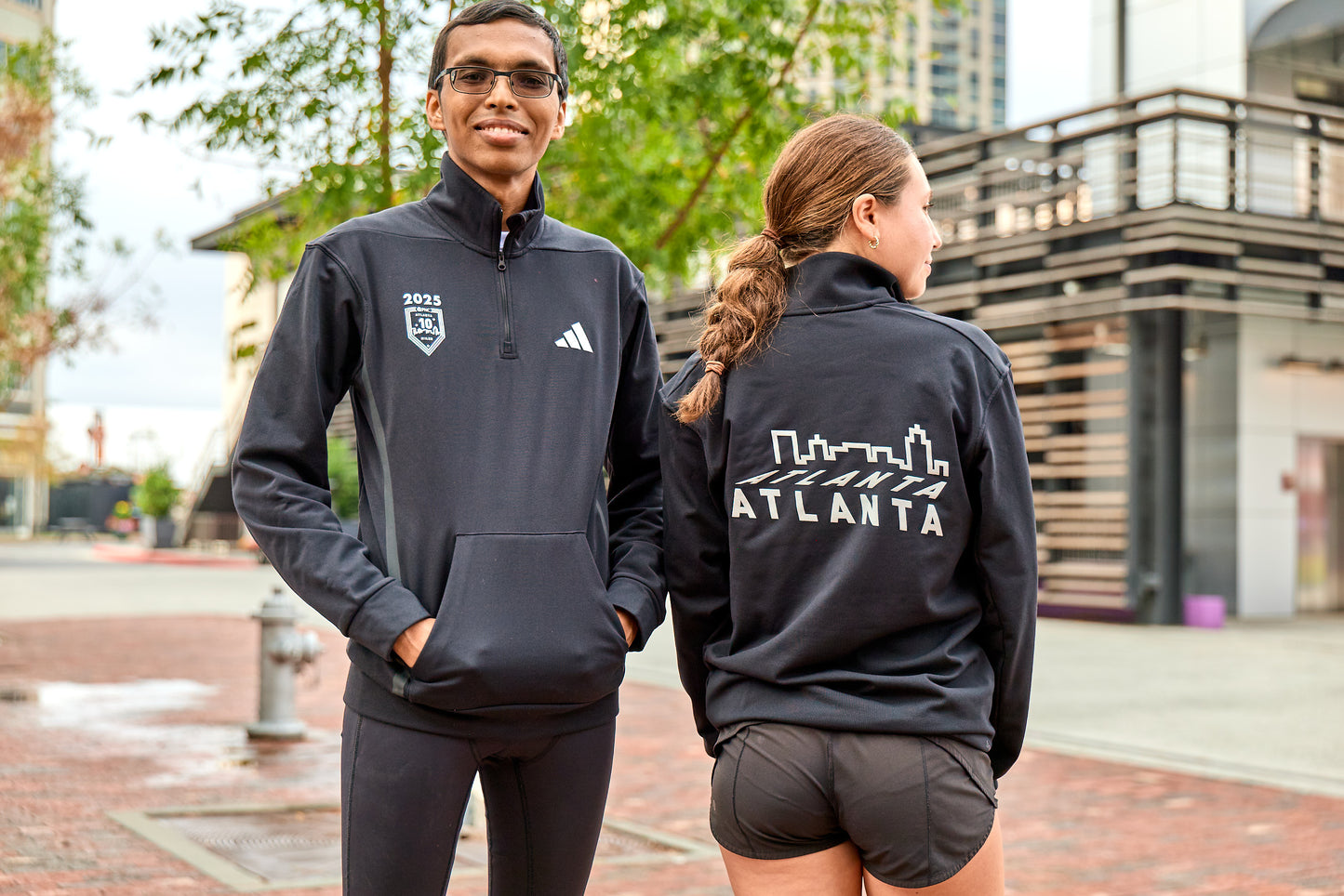 Black - 10 Miler Half Zip