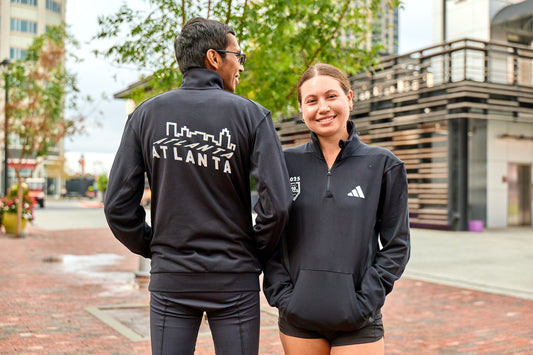 Black - 10 Miler Half Zip