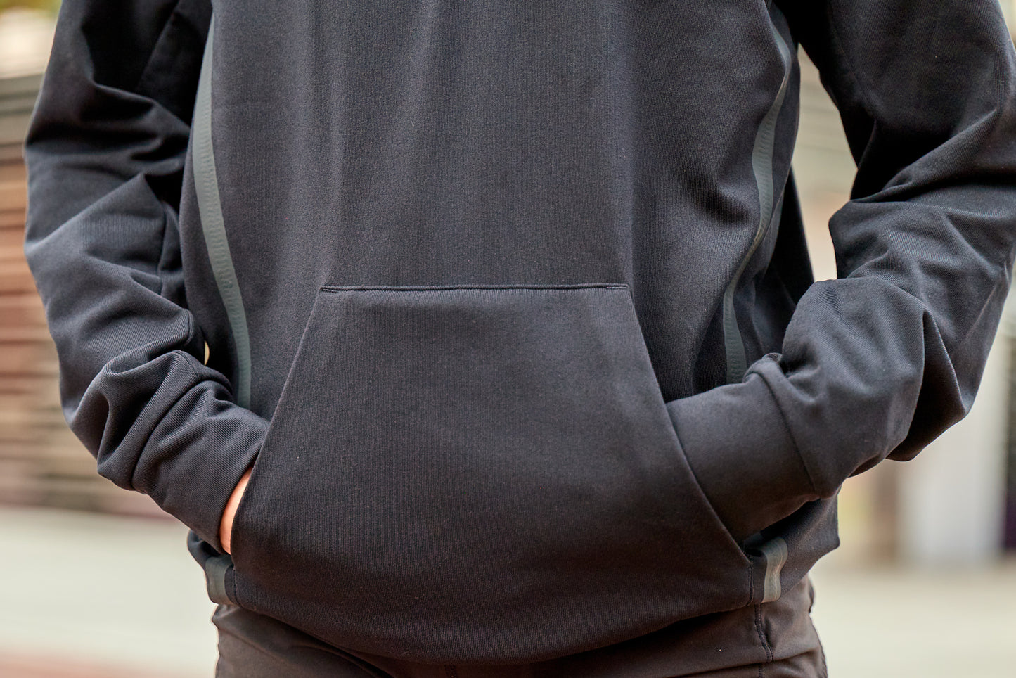 Black - 10 Miler Half Zip