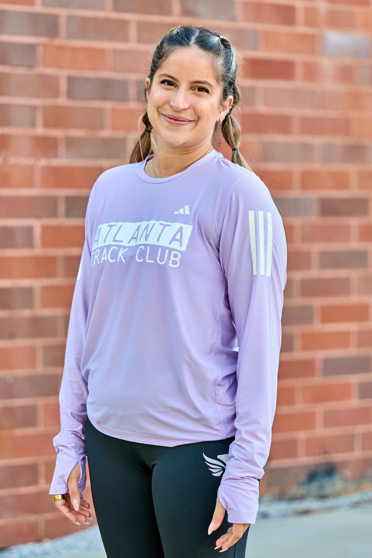 Women's Own The Run LS - Powder Plum