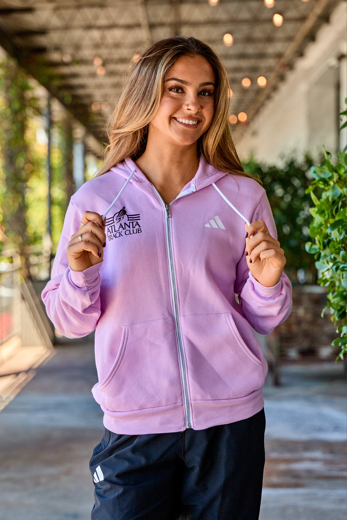 Unisex - FZ Fleece Hoodie - Lilac