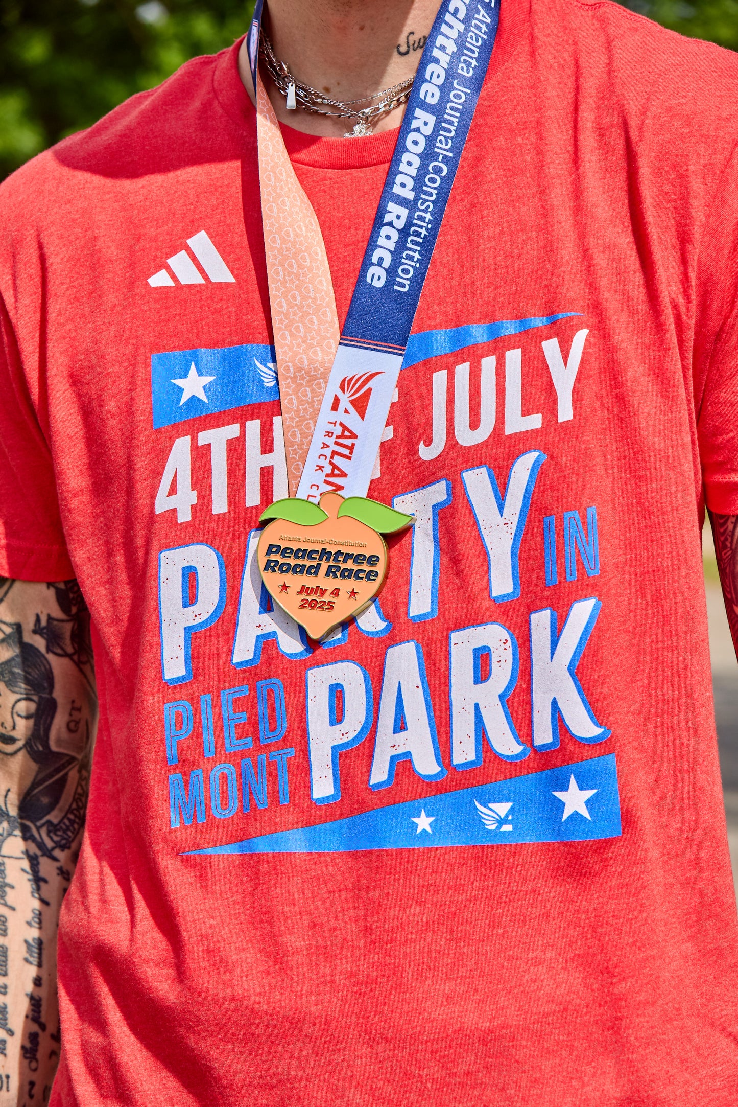 2025 AJC Peachtree Road Race Commemorative Medal