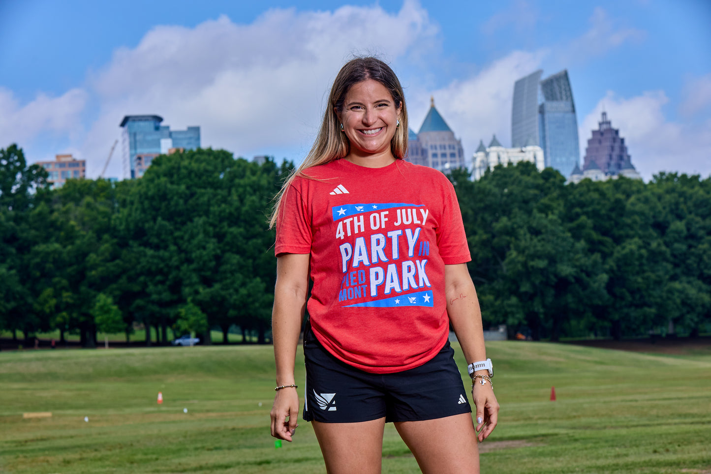 Party in the Park - Heathered Red