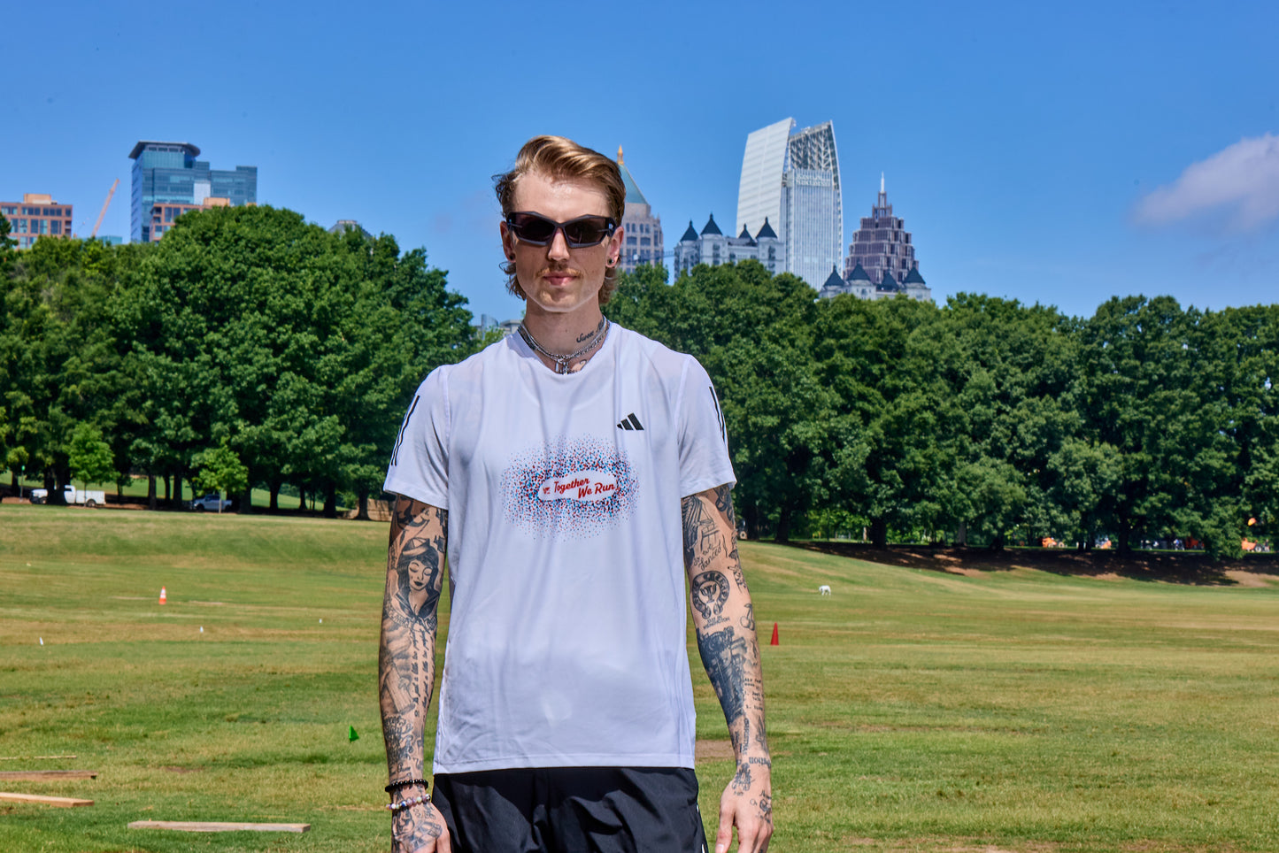 Men's - Own the Run B Tee - White - Summer 2025