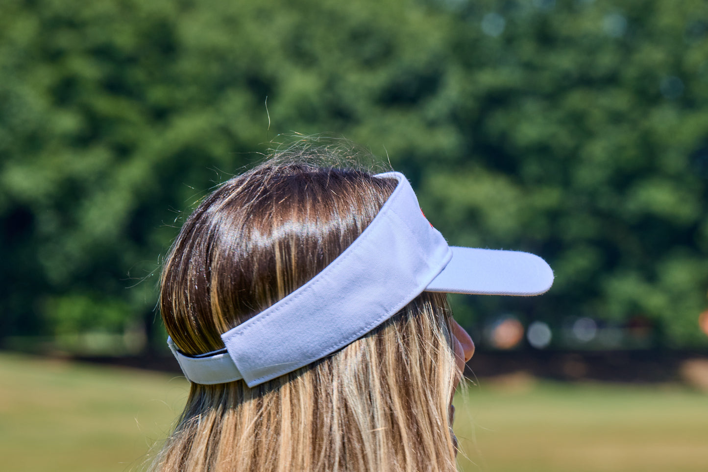 Visor - Atlanta Track Club Horizontal - White