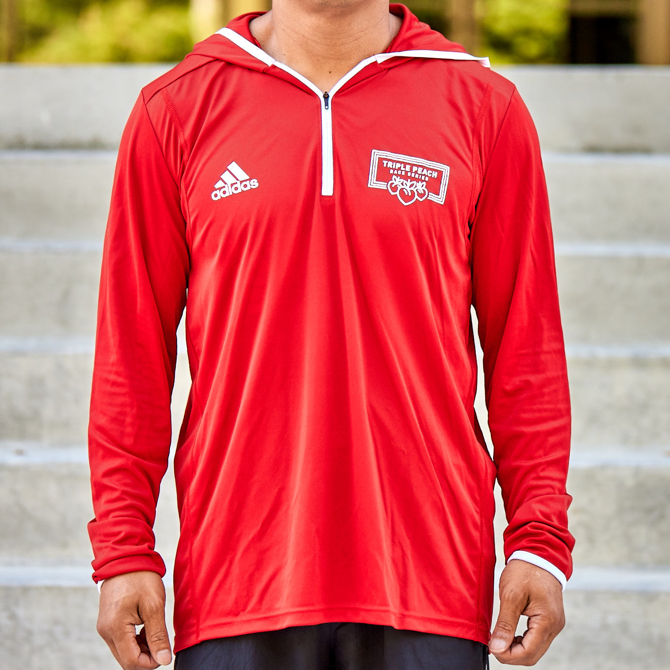 Men's Triple Peach Hoodie – Atlanta Track Club1