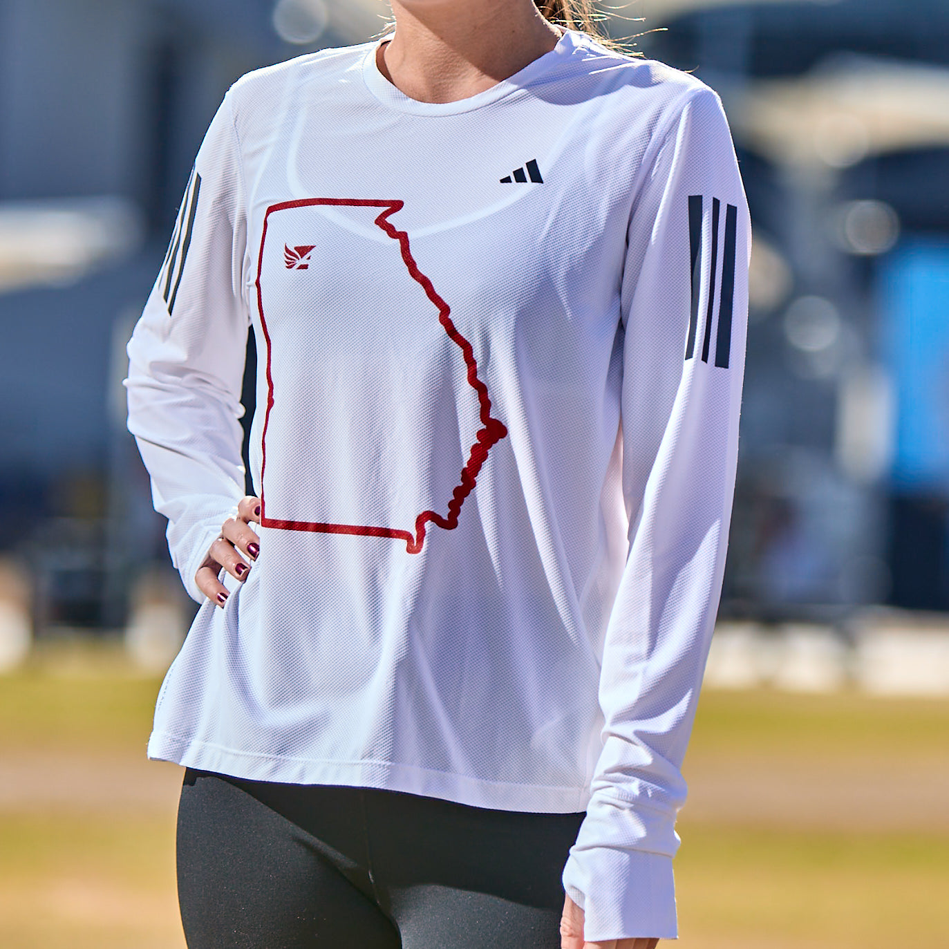 Women's OTR B Long Sleeve - White