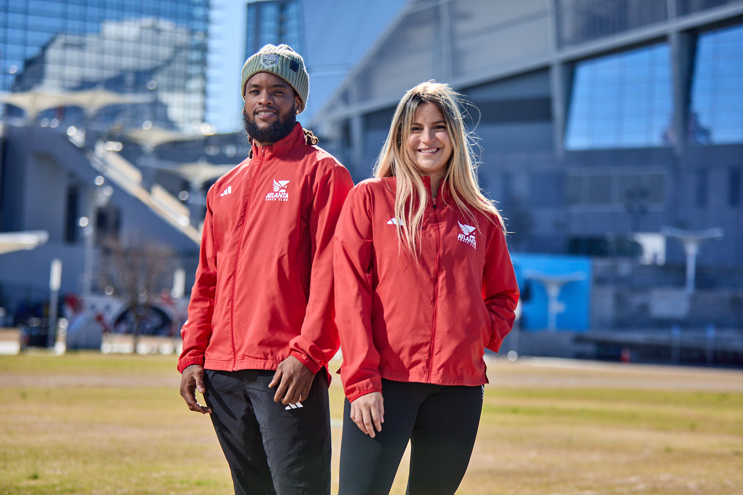 Women's Adizero Essentials JKT - Power Red