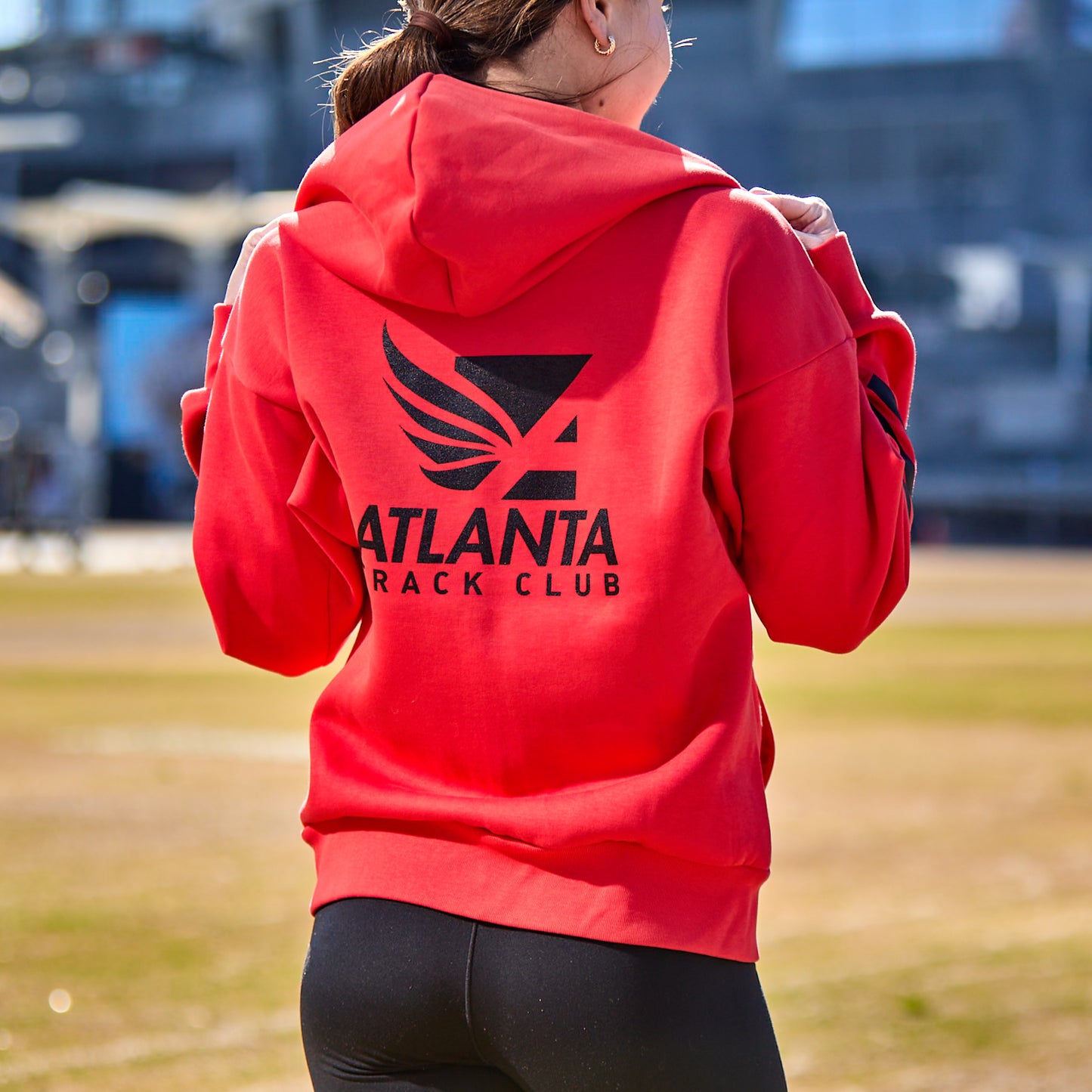 Women's Fleece 3S Full Zip Hoodie - Pure Ruby