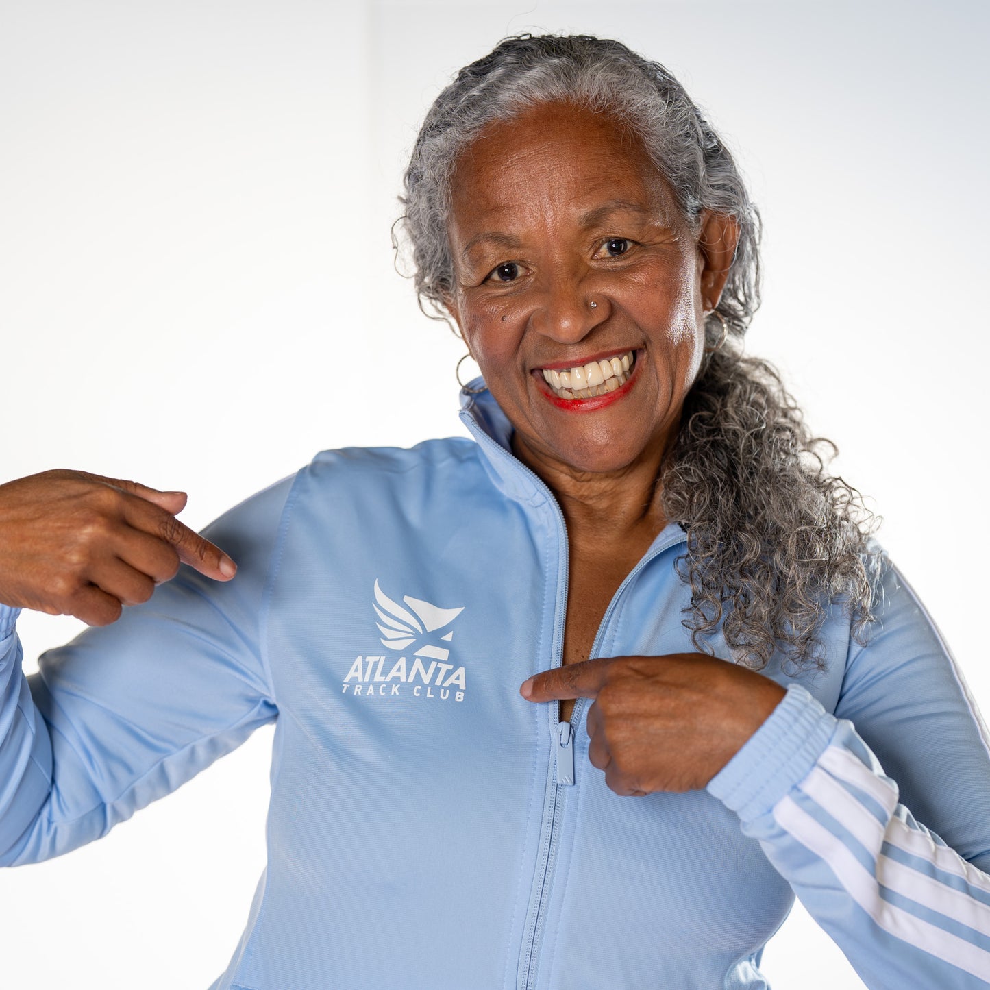 Women's 3-Stripes Tricot - Glow Blue