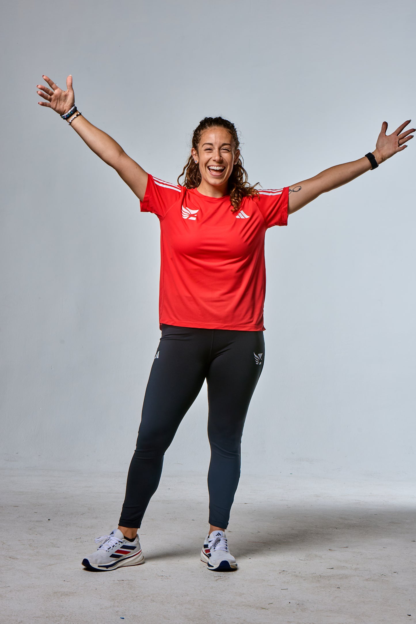 Women's Run Tee - Pure Ruby