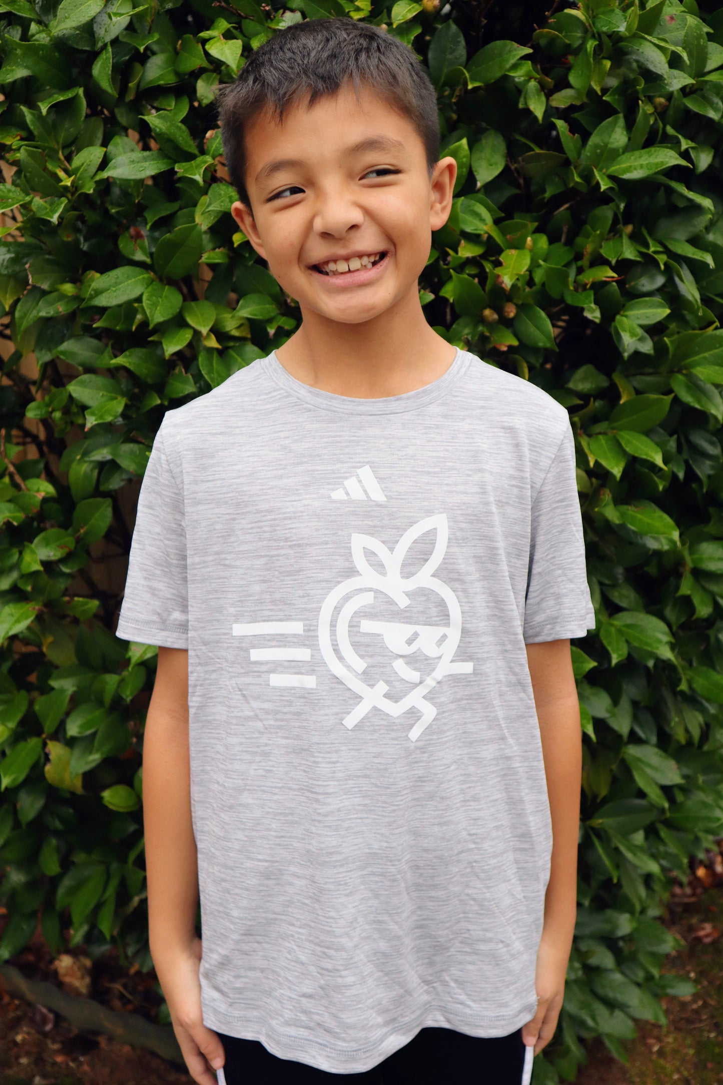 Youth Technical Tee - Grey Heather