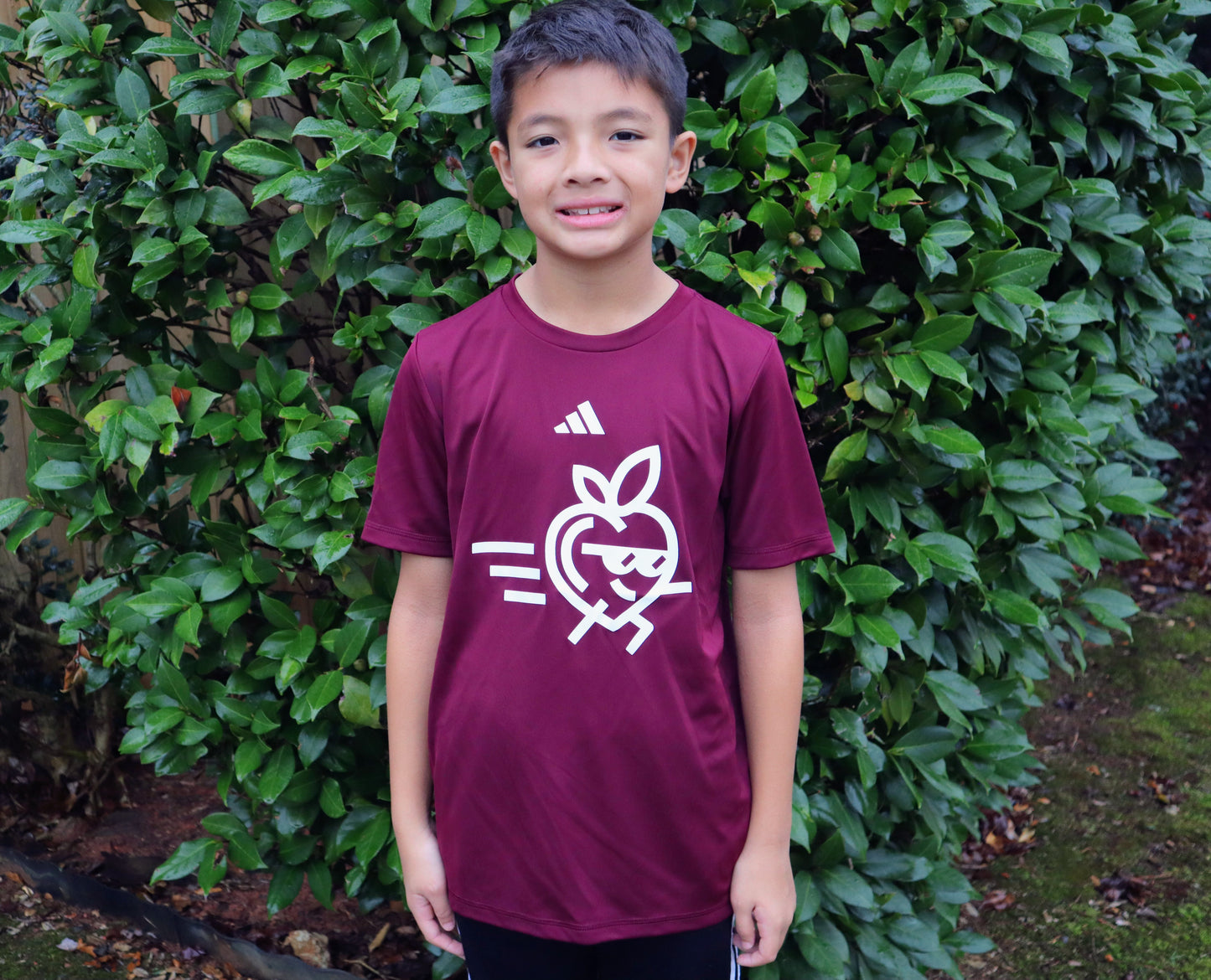Youth Technical Tee - Maroon