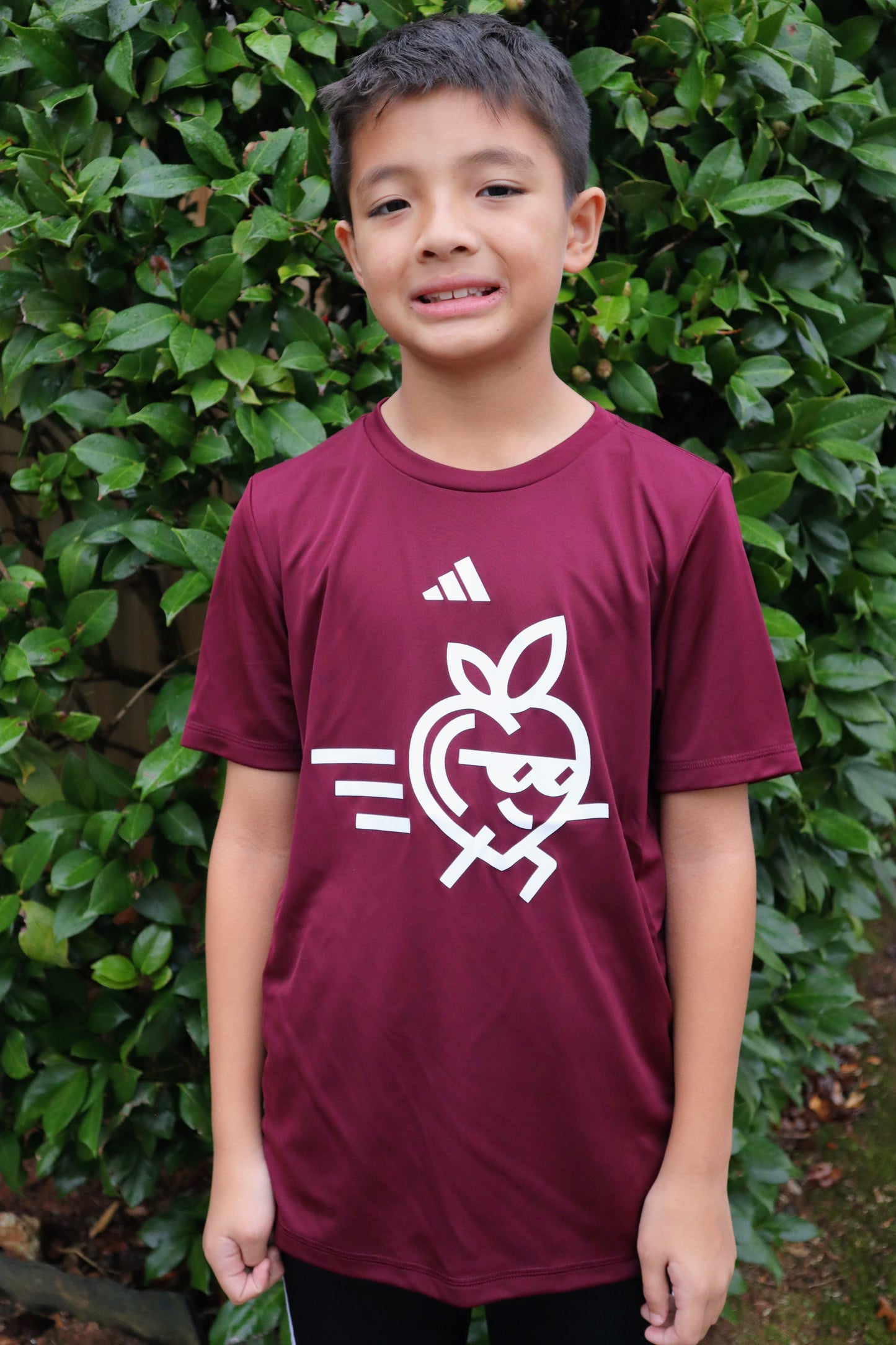 Youth Technical Tee - Maroon