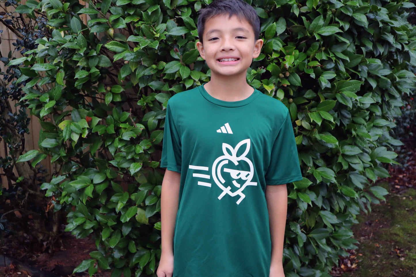 Youth Technical Tee - Dark Green