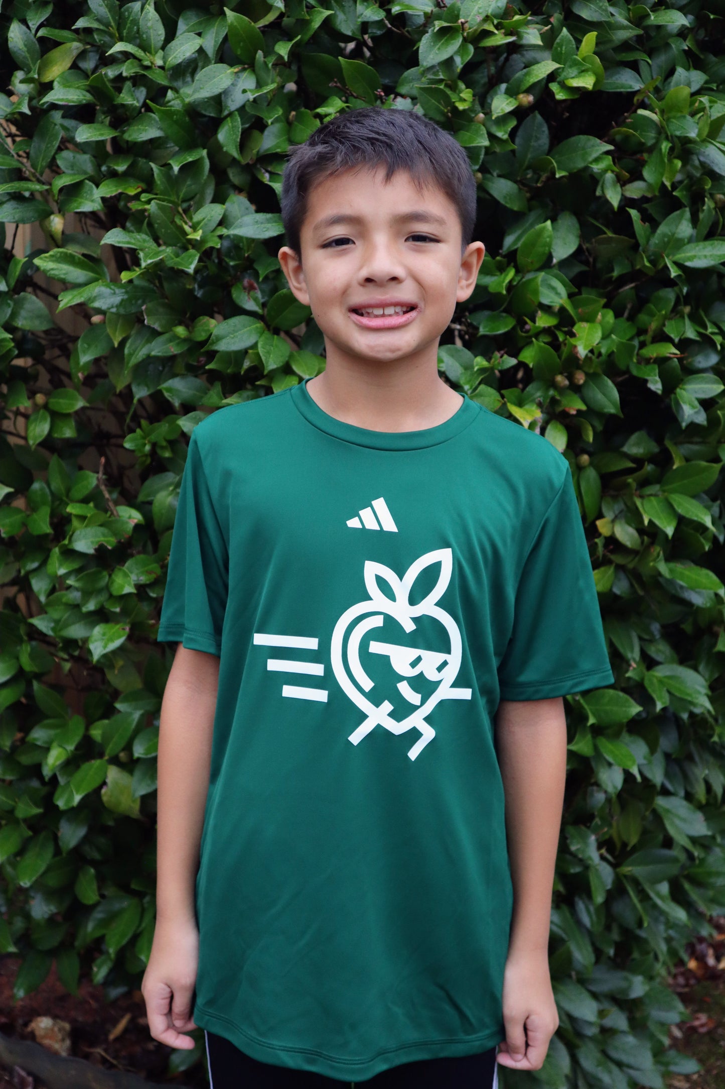 Youth Technical Tee - Dark Green