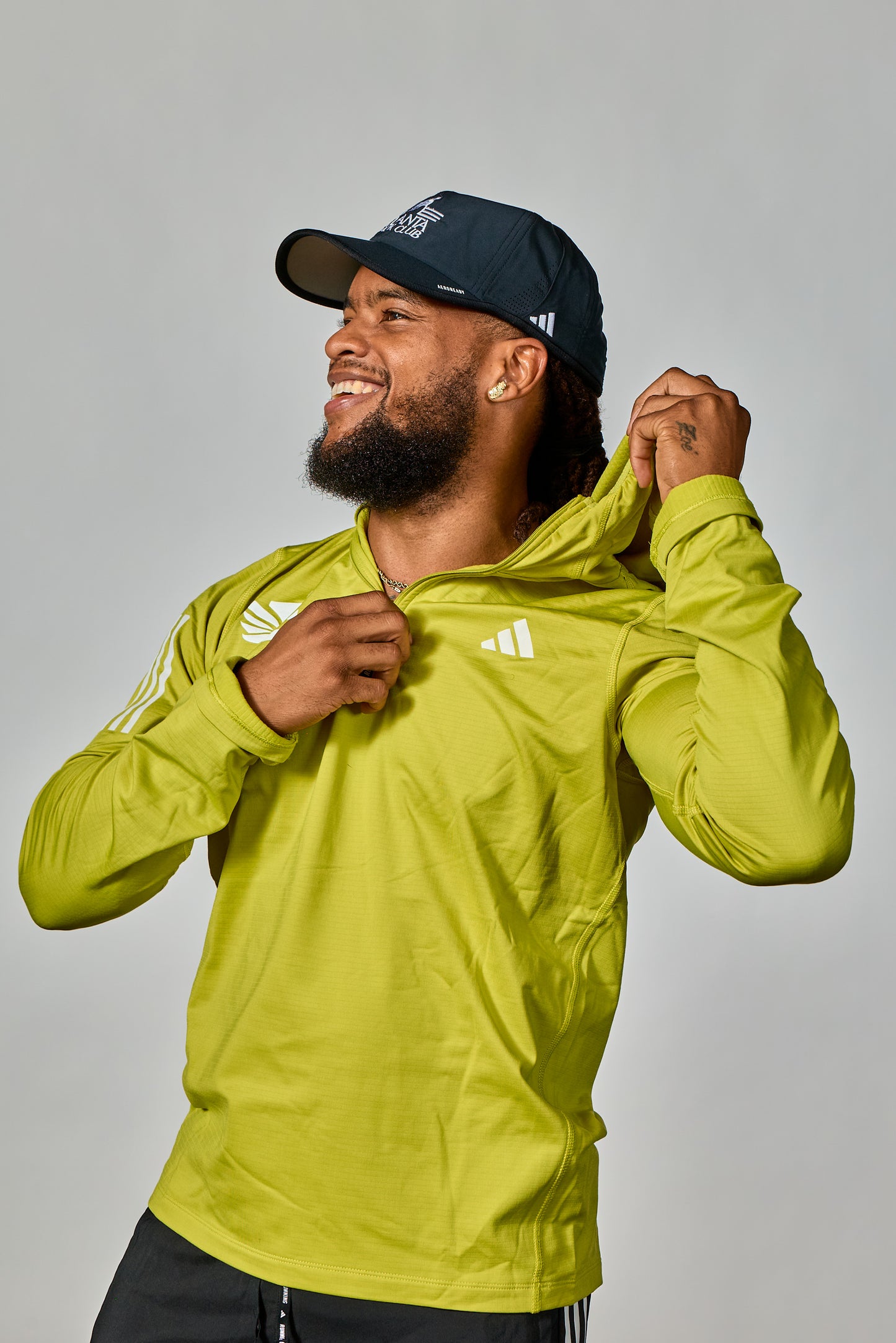 Men's Own The Run JKT - Preloved Lime