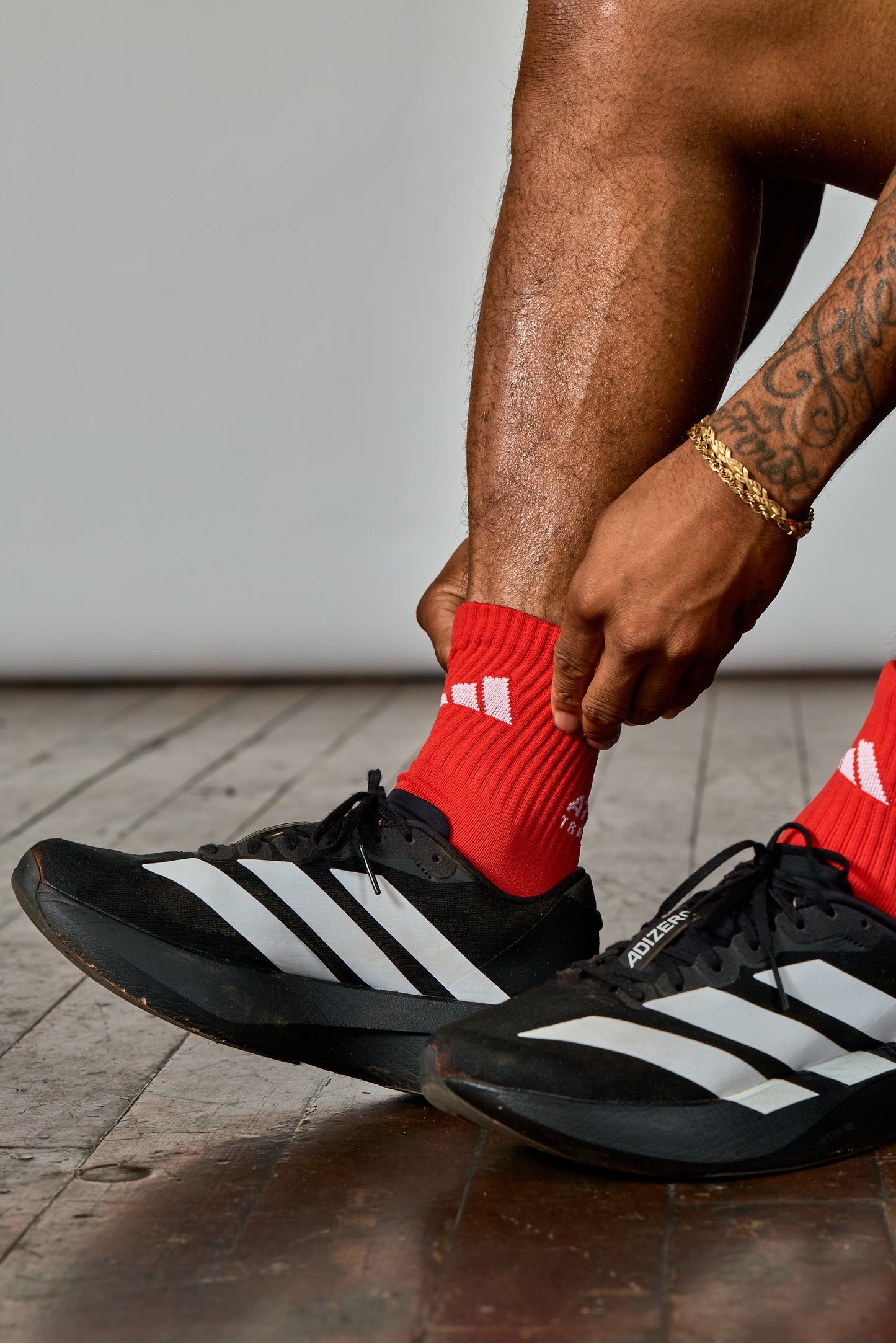 Atlanta Track Club - Pure Training Cushioned High Quarter Sock