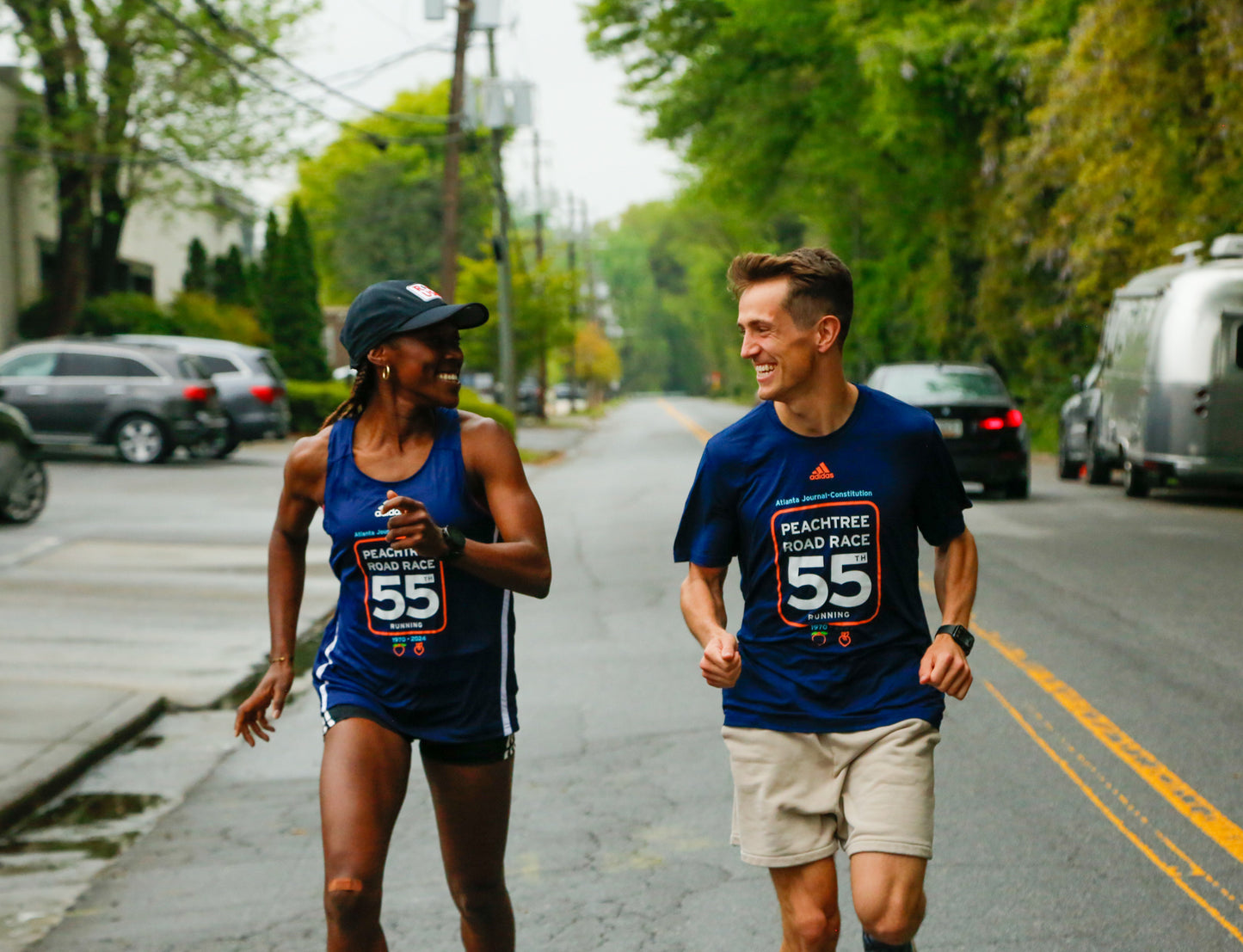 2024 AJC Peachtree Road Race Commemorative Women's Tank Atlanta Track