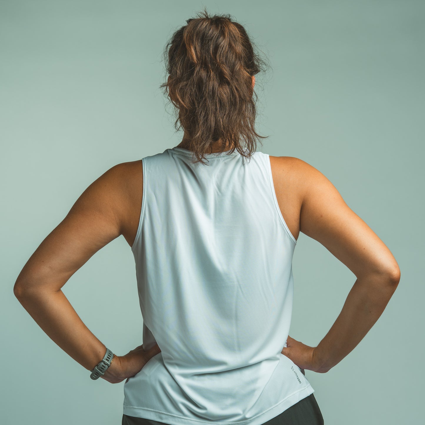 Women's Run Ess Tank W - White