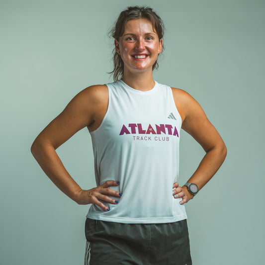 Women's Run Ess Tank W - White