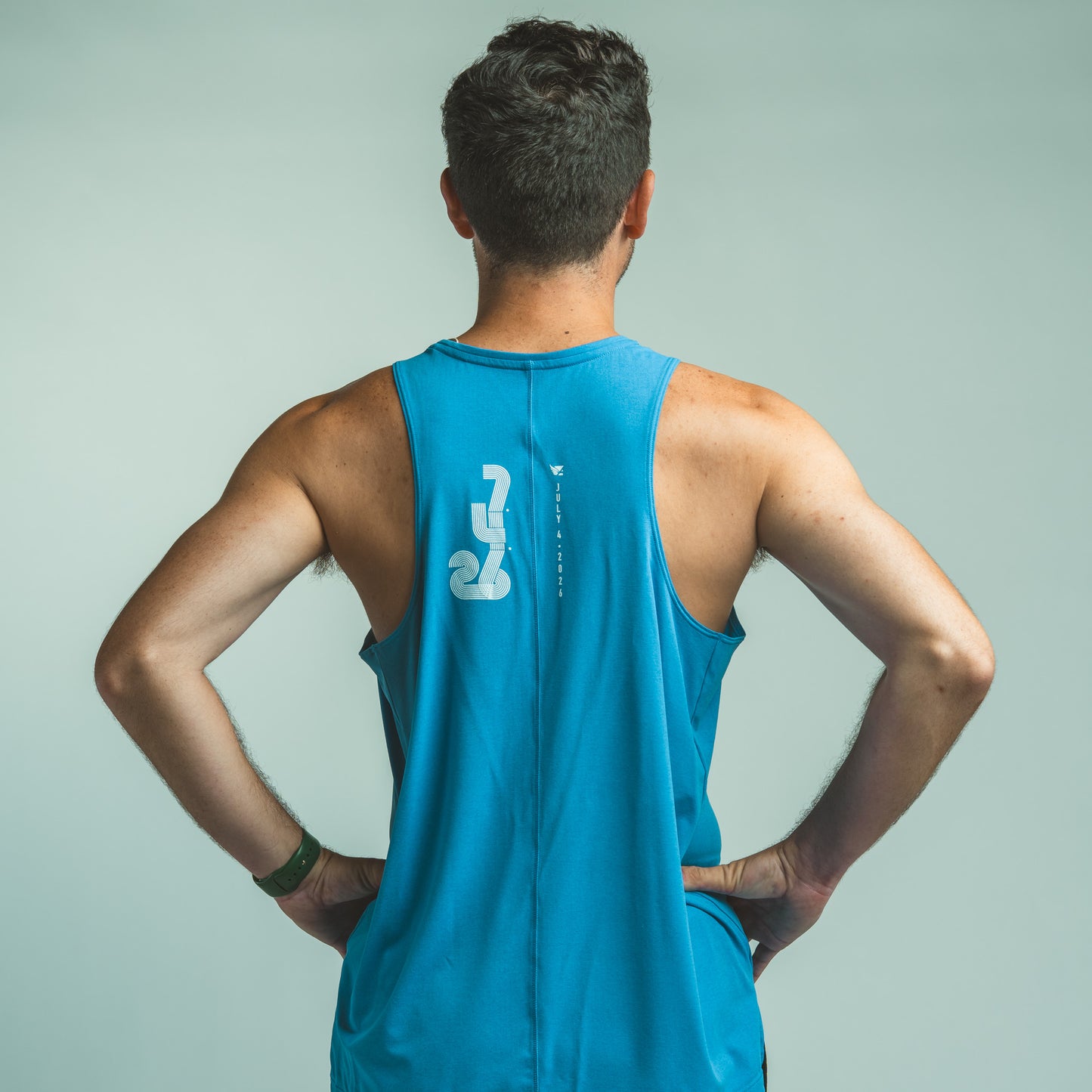 Men's adi365 tank M - Ray Blue