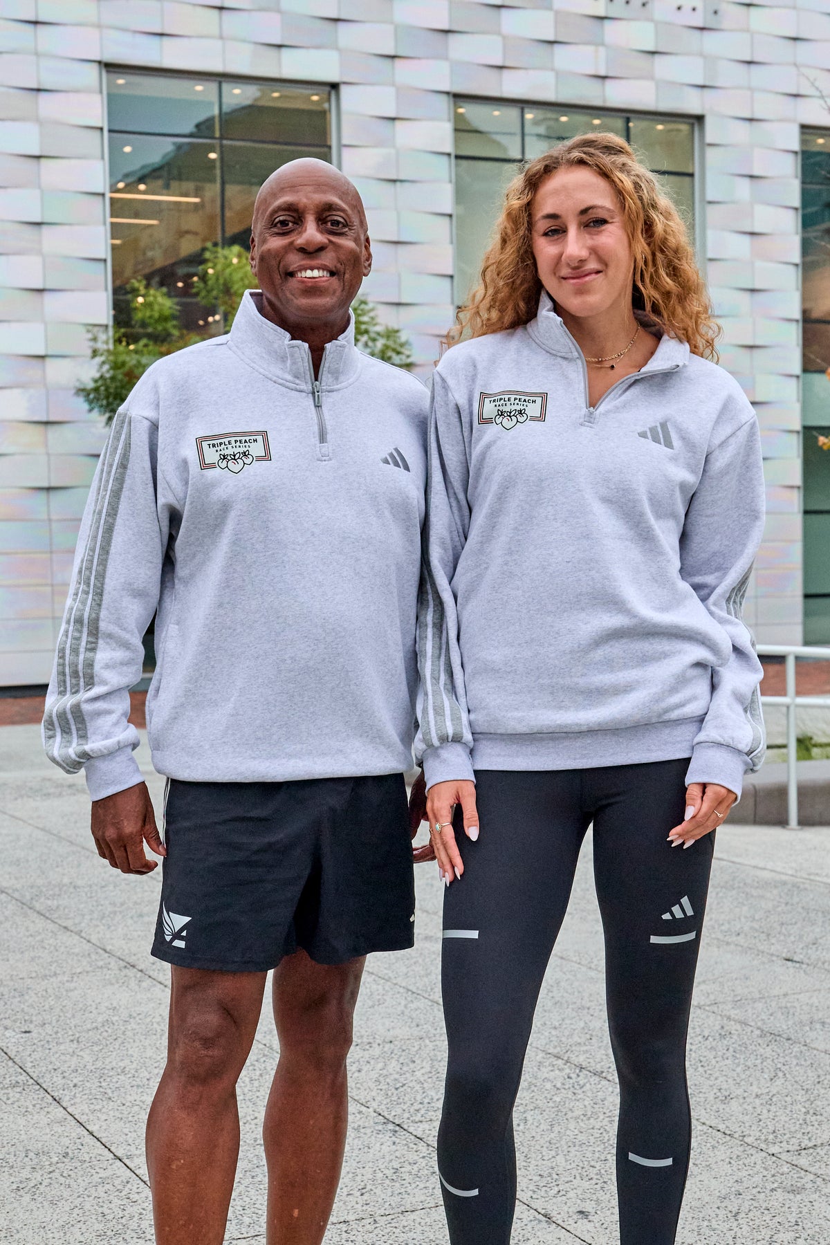 2026 Triple Peach Fleece QZ - Light Grey (PREORDER)