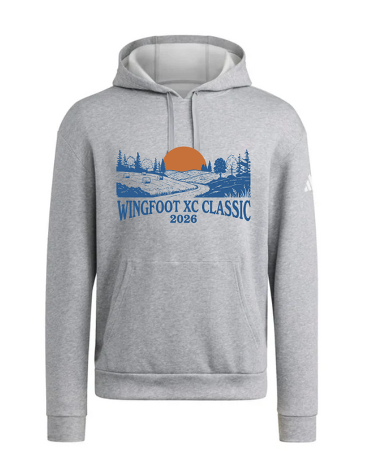 2026 Wingfoot XC Fleece Hoodie - Heather Grey
