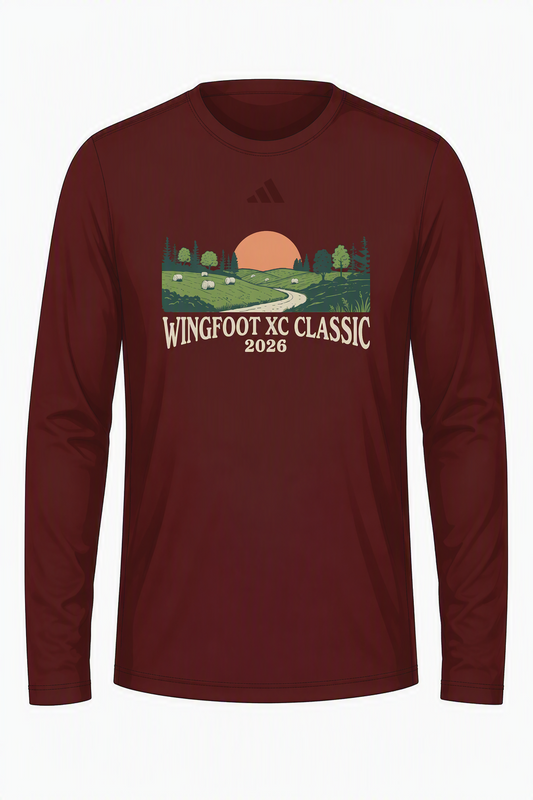 2026 Wingfoot XC LS Tee - Maroon