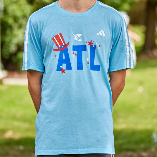 OTR 3S Tee - Semi Blue Burst