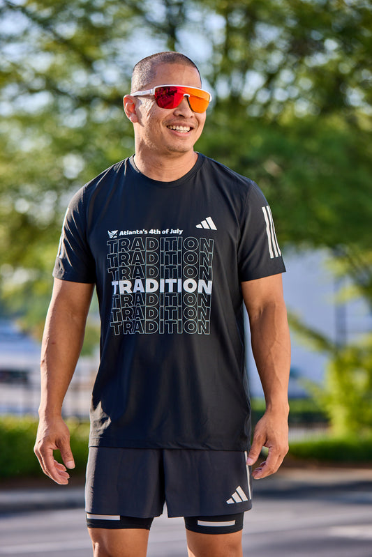 Men's - Own the Run B Tee - Black