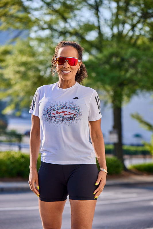 Women's - Own the Run B Tee - White - Summer 2025