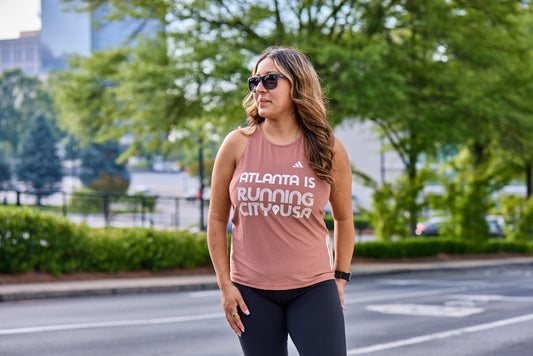 Women's - Own the Run B Tank - Warm Clay