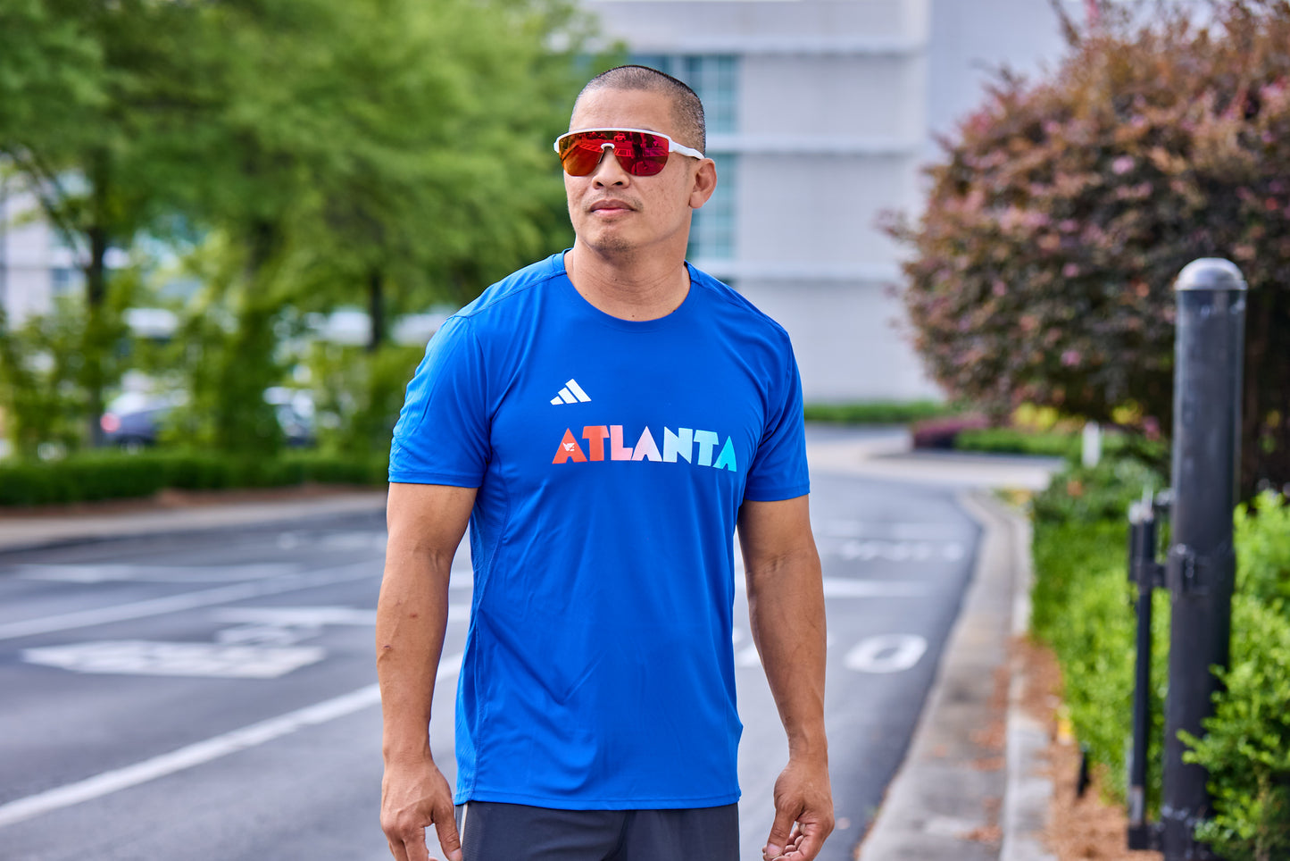 Men's - Adizero E Tee - Royal Blue