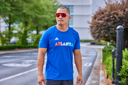 Men's - Adizero E Tee - Royal Blue