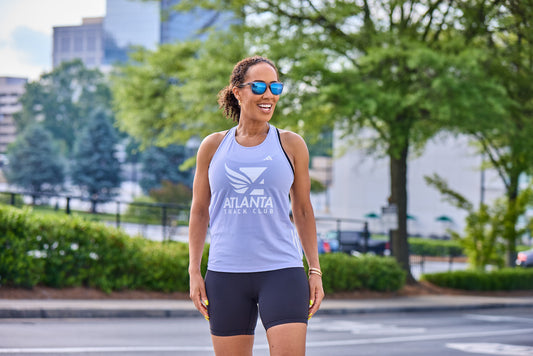 Women's - Own the Run B Tank - Violet Tone