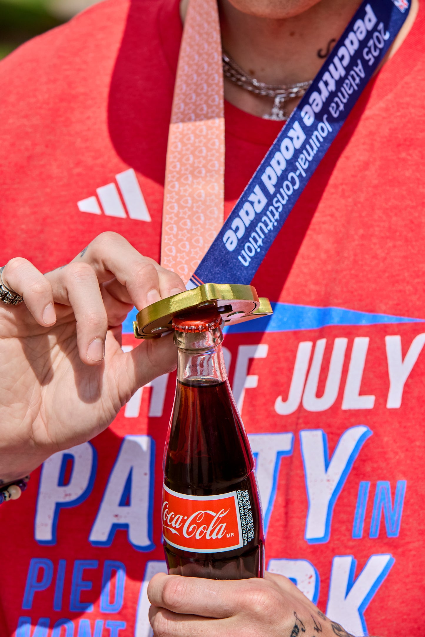 2025 AJC Peachtree Road Race Commemorative Medal