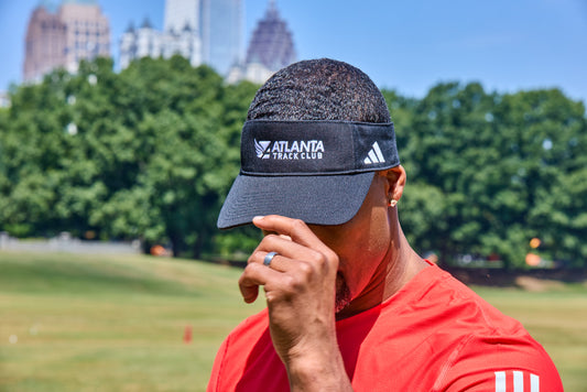 Visor - Atlanta Track Club Horizontal - Black