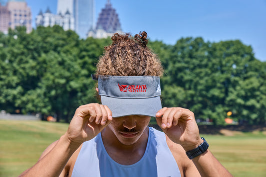 Visor - Atlanta Track Club Horizontal - Grey