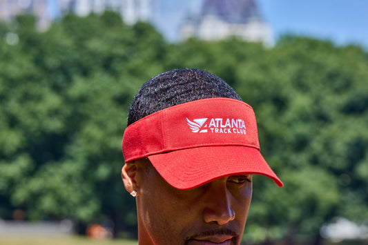 Visor - Atlanta Track Club Horizontal - Red