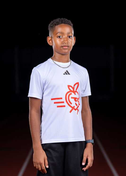Youth Technical Tee - White