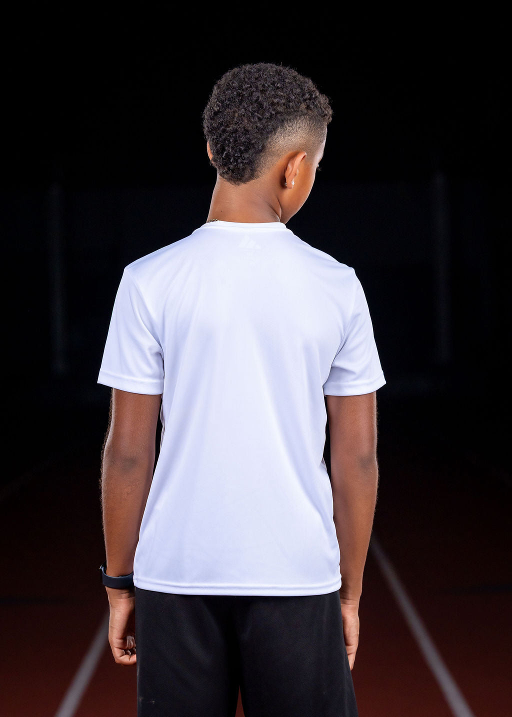 Youth Technical Tee - White