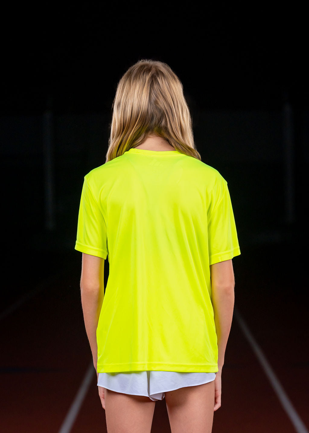Youth Technical Tee - Neon Yellow