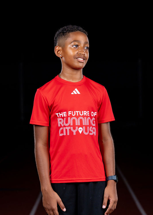 Youth Technical Tee - True Red