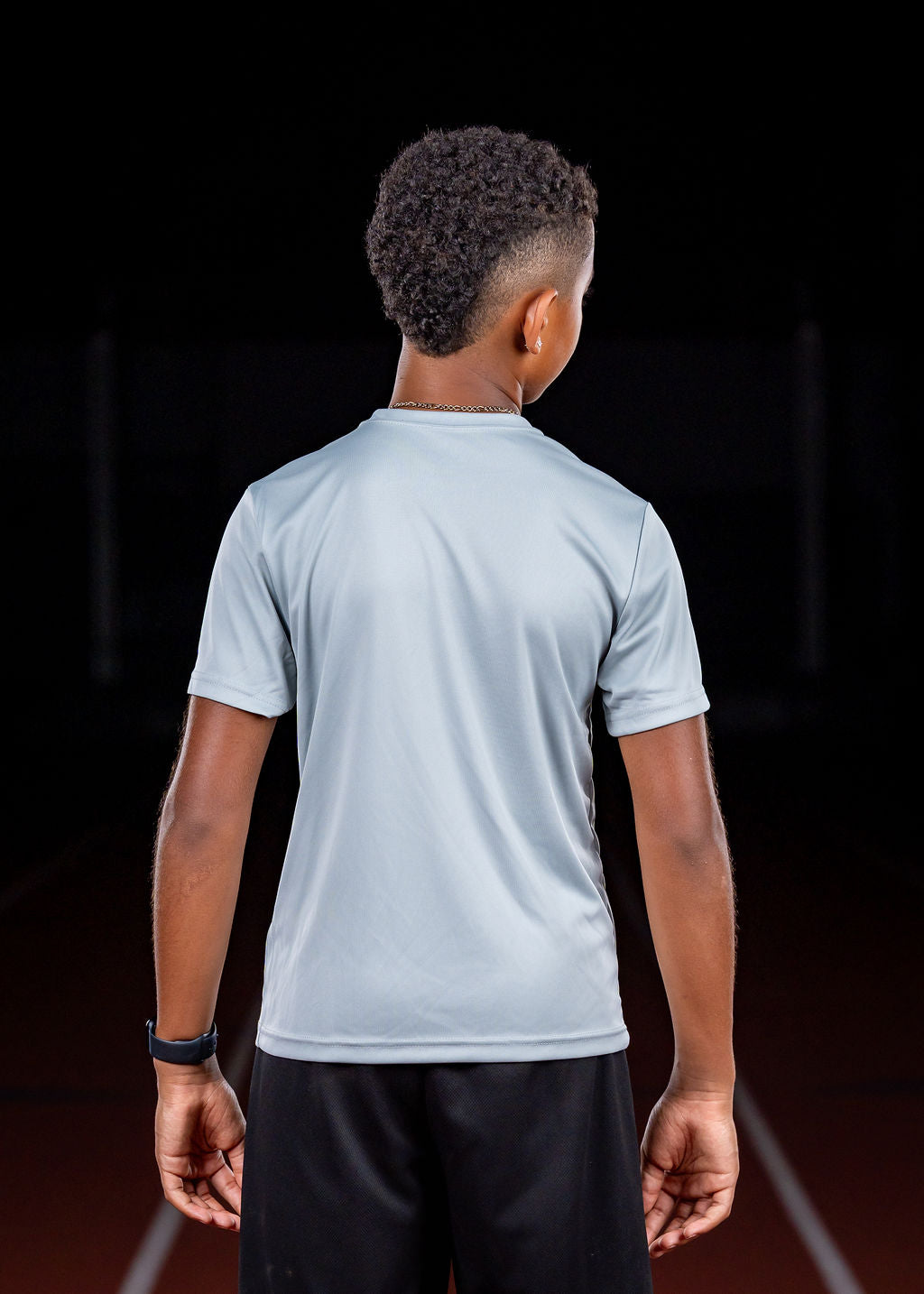 Youth Technical Tee - True Silver