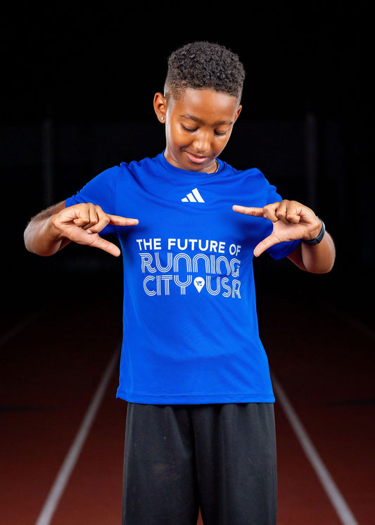 Youth Technical Tee - True Royal