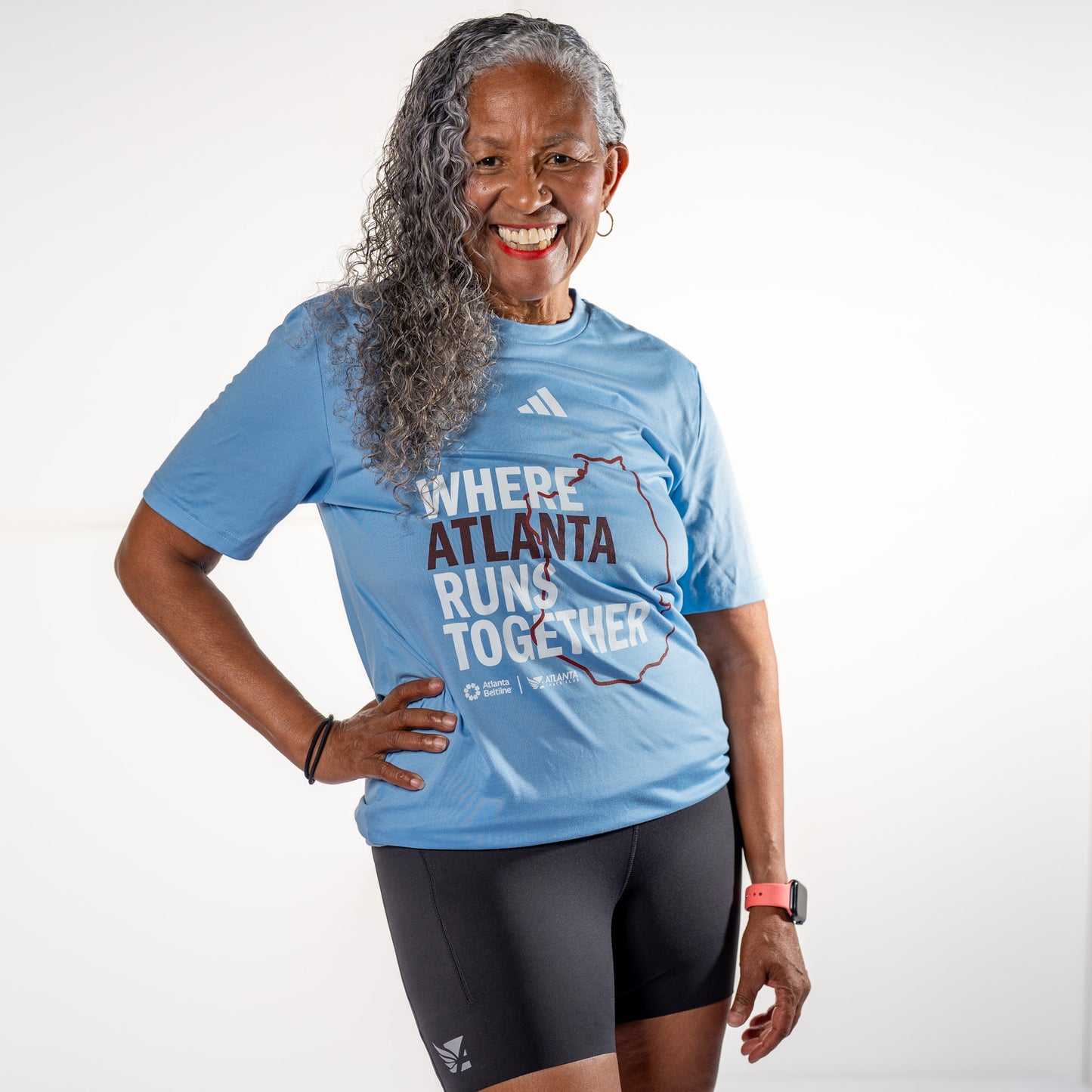 Atlanta Track Club x Atlanta Beltline - Light Blue SS Tee
