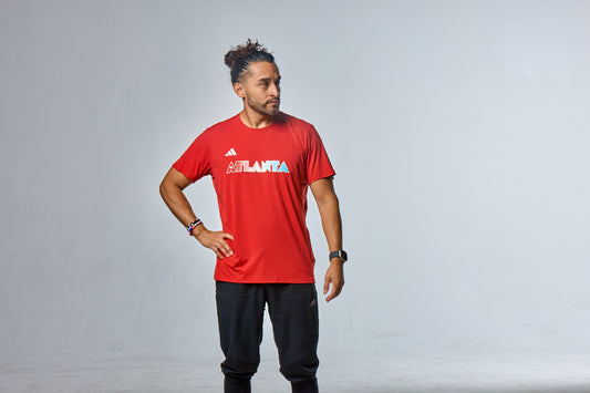 Men's Adizero Essential Tee - Power Red